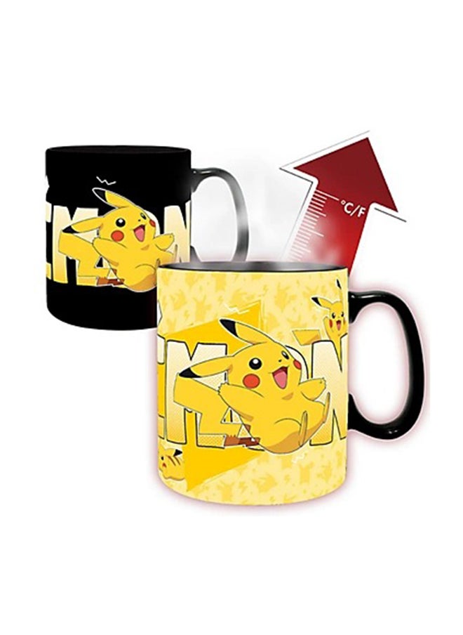 Abystyle Pokemon Mug Heat Change 460 Ml Pikachu Cardboard Box