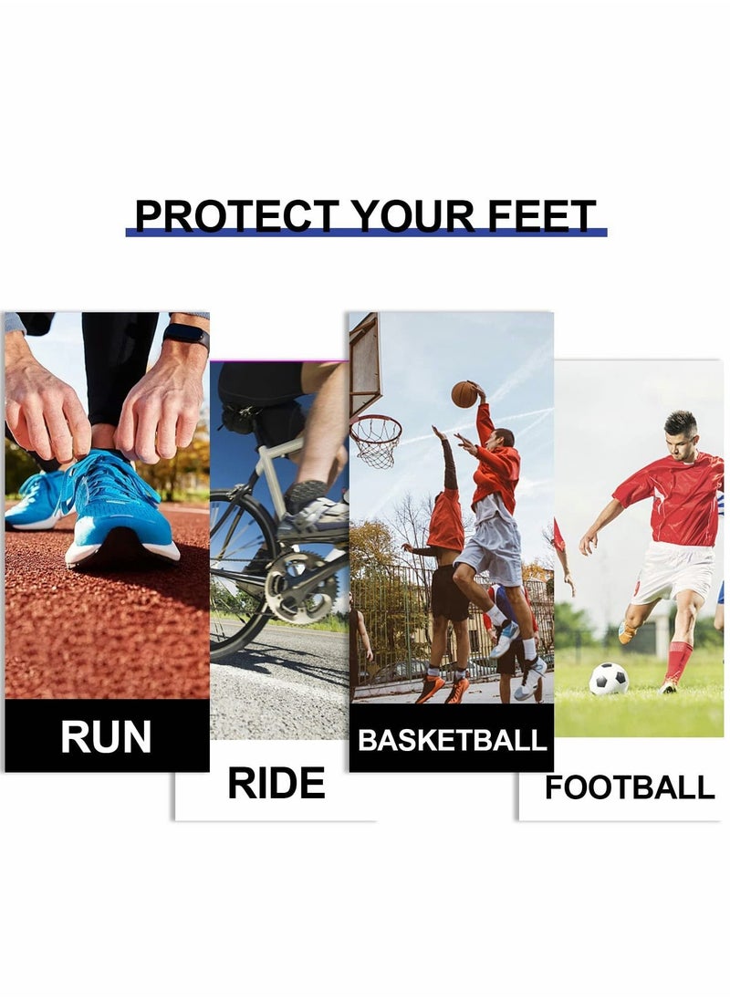 Basketball Socks  Men's Outdoor Athletic Crew Socks For Men Women Protective Elite Sports (5 Pairs)
