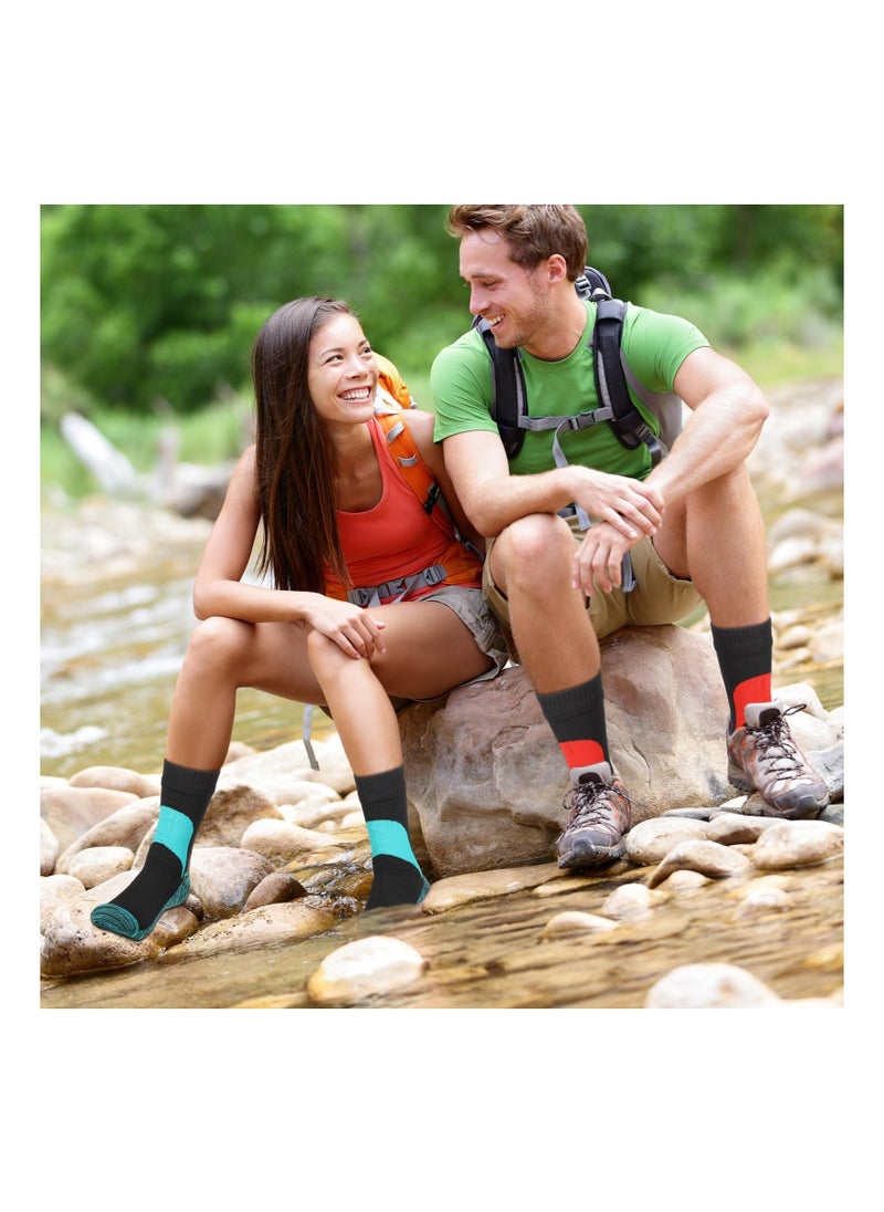 Waterproof Socks Uni  Waterproof Breathable Socks  Outdoor Hiking Wading Fishing for Men Women  Weatherproof Camping Hiking Running Skiing and Other Activities(2 Pairs)(M)