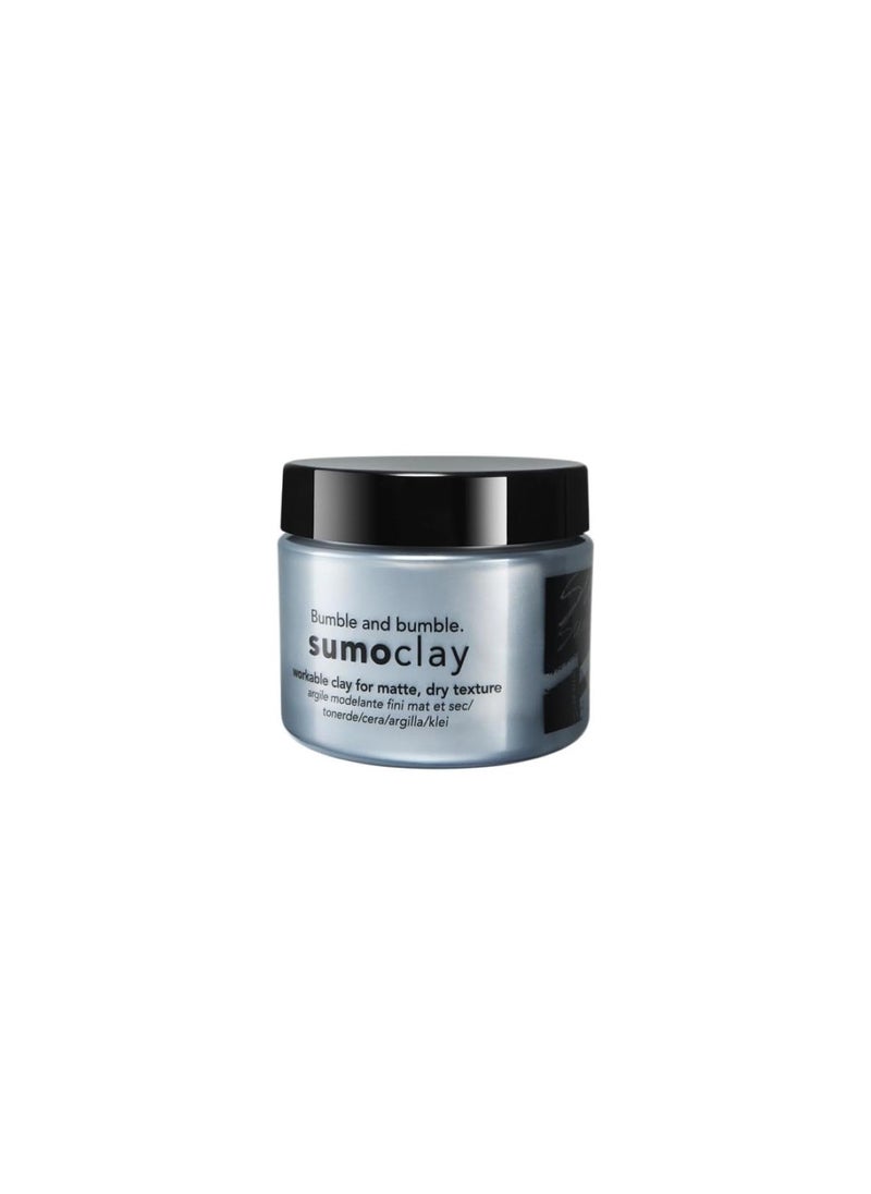 Bumble and bumble. Sumoclay Matte Texture Clay | Workable Texture, Moldable Hold + Matte Finish | Wavy, Straight, 1.5 Ounce