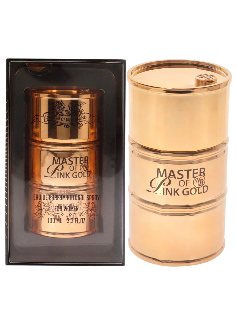 New Brand Perfumes New Brand Master of Essence Pink Gold EDP Spray Women 3.3 oz