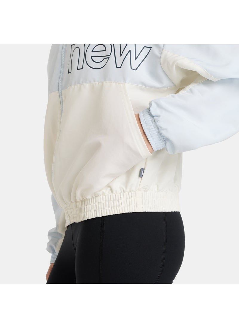 Women's Graphic Woven Jacket
