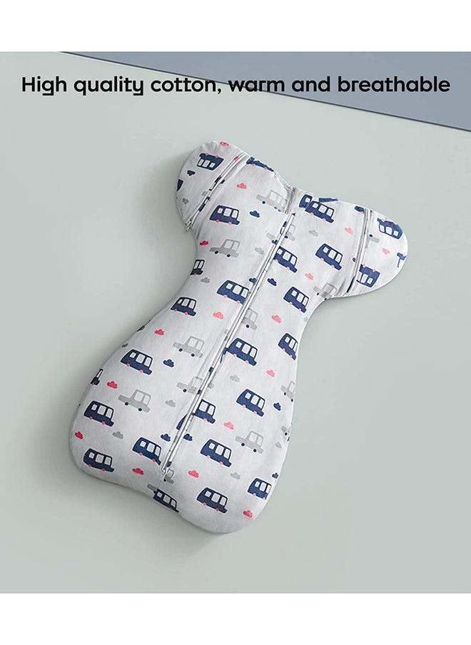 Babycare - Swaddle Sack With Arms Up - Blue - Small, Swaddle sack, Baby swaddle, Arms up swaddle, Small swaddle blanket, Blue baby swaddle, Infant swaddle sack, Soft swaddle, Baby sleeping sack, Cozy baby swaddle, Arms free swaddle, Breathable baby swaddle, Adjustable swaddle sack, Secure baby swaddle, Comfortable baby sleep sack