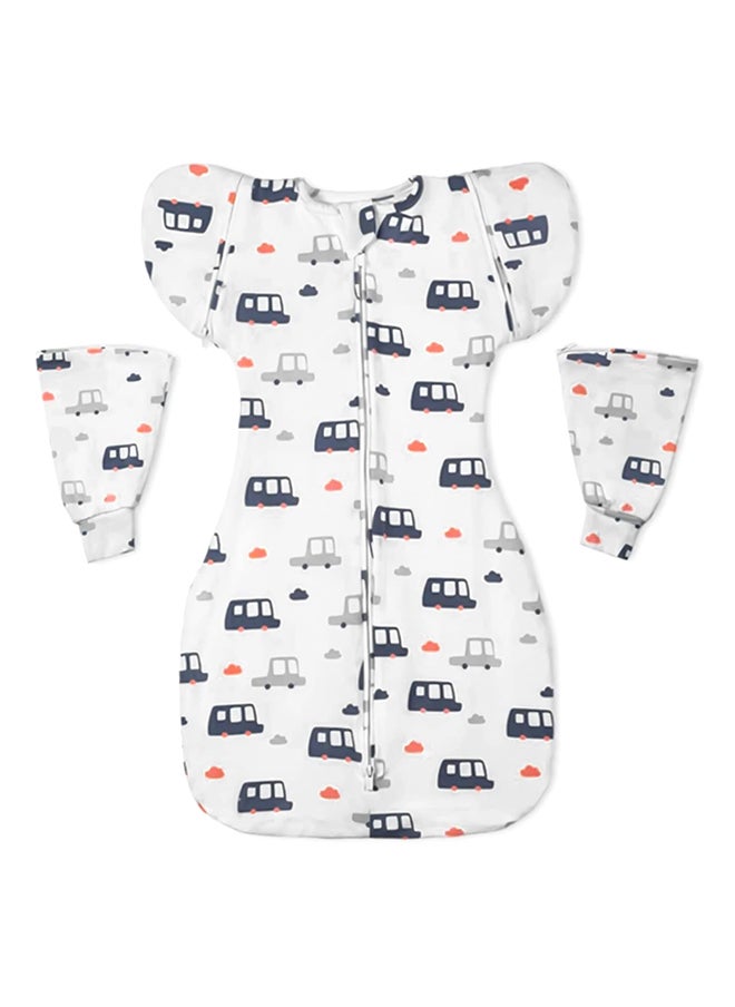 Babycare - Swaddle Sack With Arms Up - Blue - Small, Swaddle sack, Baby swaddle, Arms up swaddle, Small swaddle blanket, Blue baby swaddle, Infant swaddle sack, Soft swaddle, Baby sleeping sack, Cozy baby swaddle, Arms free swaddle, Breathable baby swaddle, Adjustable swaddle sack, Secure baby swaddle, Comfortable baby sleep sack