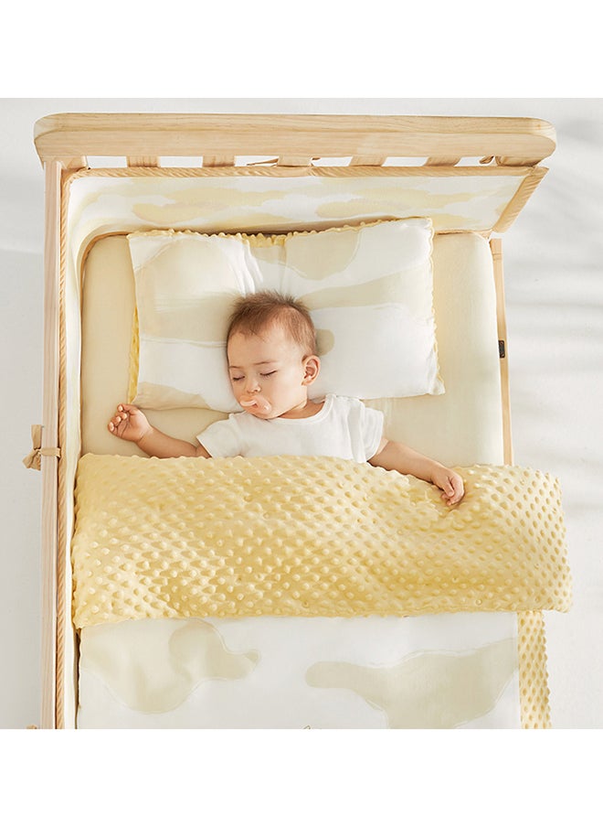 Babycare - Baby Bedding Set, Kesley Whale Blue, 3 Pcs (Fitted Sheet 120×65 cm, Long Bed Guard 250×29 cm, Short Bed Guard 120×29 cm), Soft Cotton, BPA-Free, Non-Toxic, Breathable Fabric, Gentle on Baby Skin, Durable, Easy to Wash, Safe for Cribs, Cushioned Protection, Stylish Design, Comfortable Sleep Support, Ideal for Nursery Setup