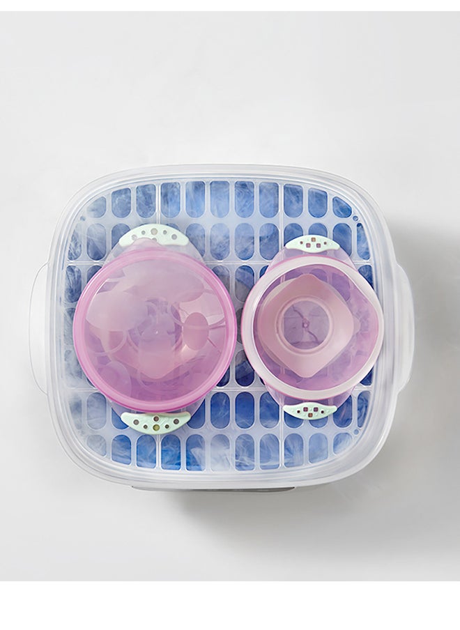 Suction Bowls Set Weir - Powder Pink