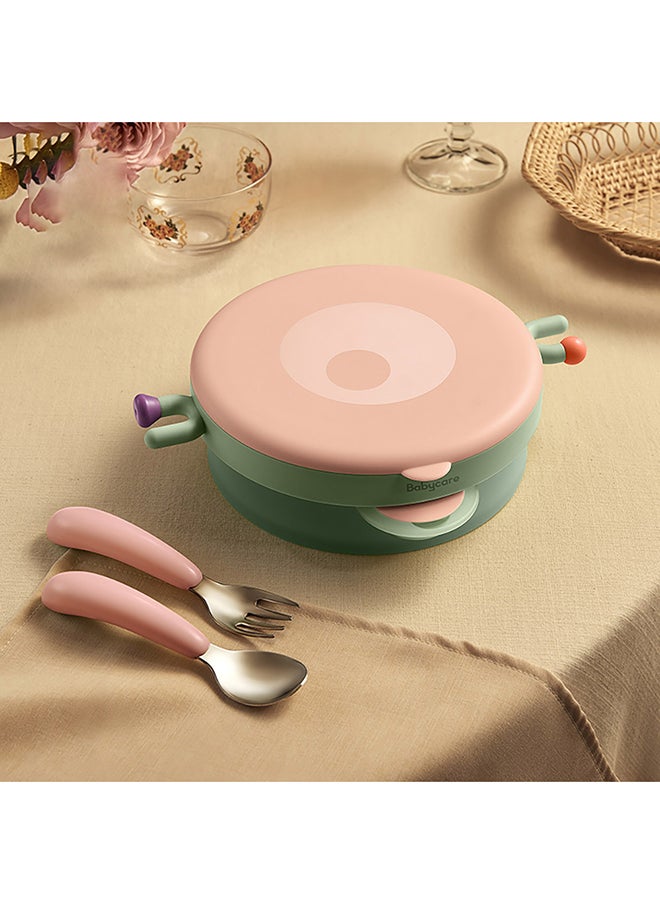 Babycare - Water Heating & Cooling Bowl Set, Willett Lavender Green, BPA-Free, Non-Toxic, Insulated Design, Safe for Babies, Easy to Clean, Temperature Control, Durable, Portable, Ideal for Baby Feeding
