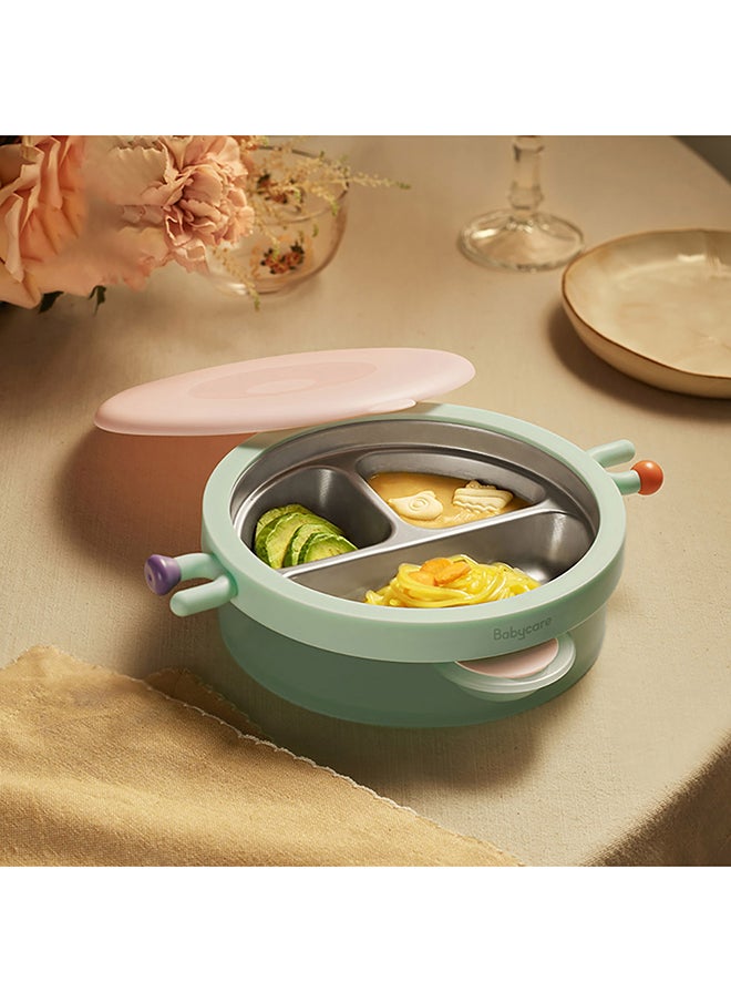 Babycare - Water Heating & Cooling Bowl Set, Willett Lavender Green, BPA-Free, Non-Toxic, Insulated Design, Safe for Babies, Easy to Clean, Temperature Control, Durable, Portable, Ideal for Baby Feeding