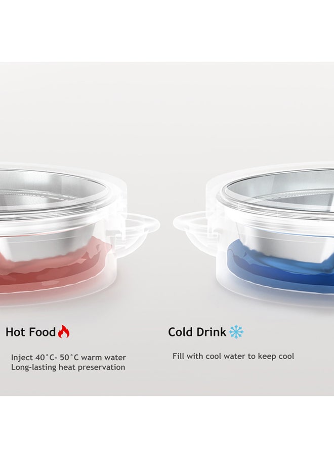 Babycare - Water Heating & Cooling Bowl Set, Willett Lavender Green, BPA-Free, Non-Toxic, Insulated Design, Safe for Babies, Easy to Clean, Temperature Control, Durable, Portable, Ideal for Baby Feeding