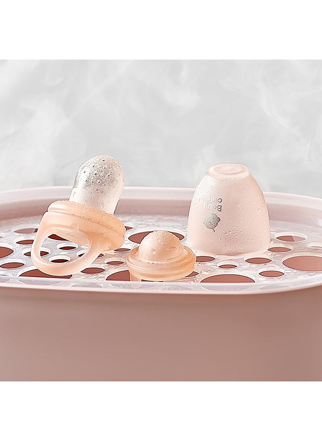 Silicone Food Feeder 2Pieces - Pearl Powder Pink