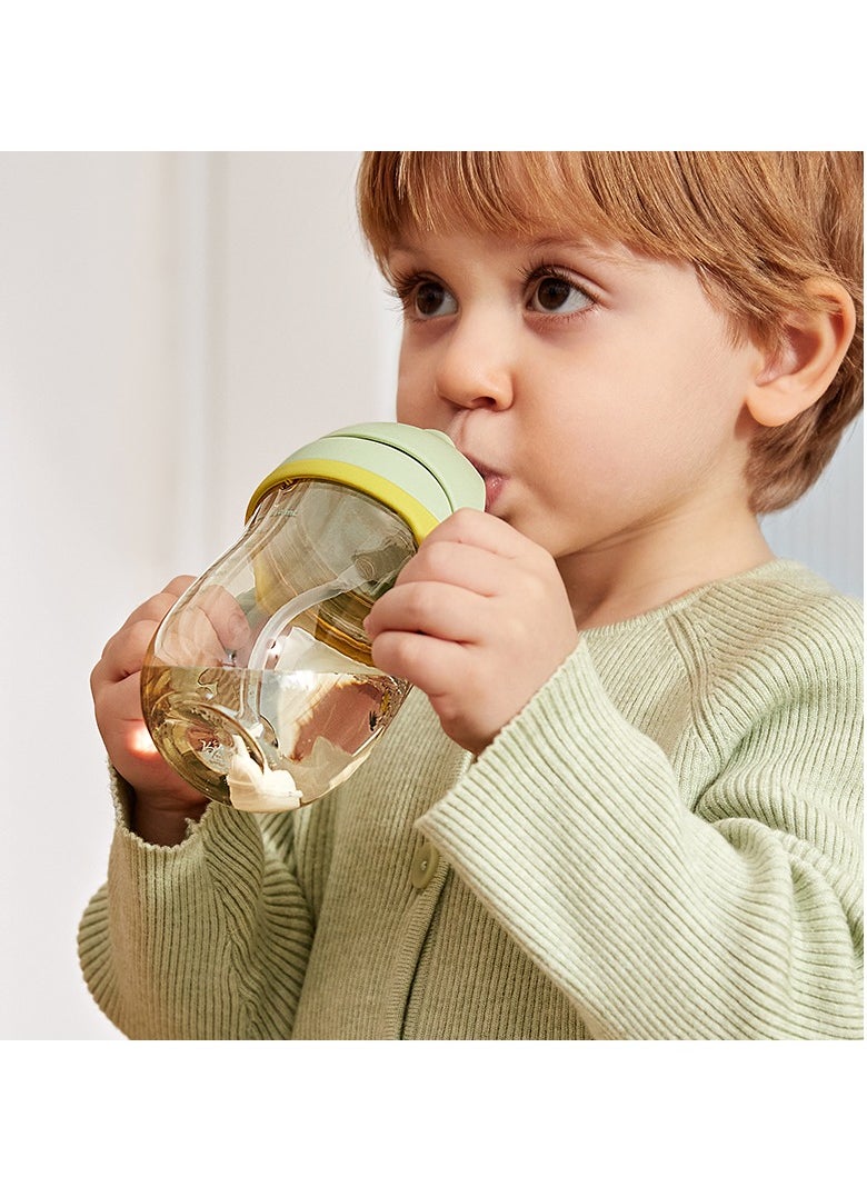 Babycare - Baby Travel Water Sippy Cup, Forest, BPA-Free, Leak-Proof, Non-Toxic, Portable Sippy Cup, Easy Grip, Safe for Babies, Spill-Proof Design, Travel-Friendly, Ideal for Toddlers and Infants 240 ml