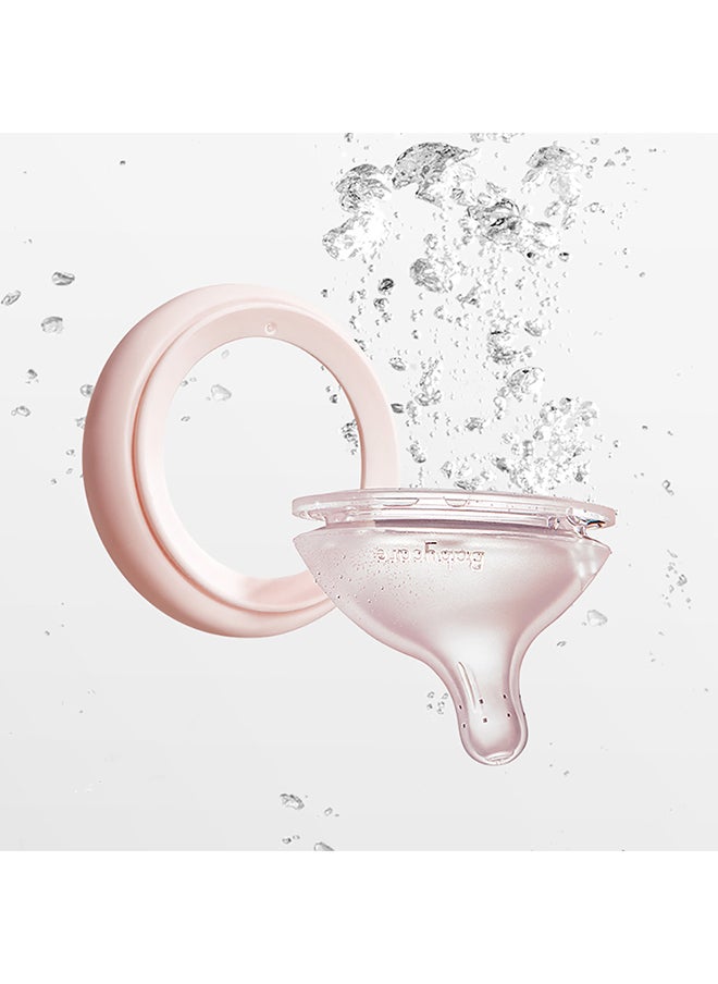 Babycare - Nopayon Pro Bottle, Pink, 240 ml, Large Flow, BPA-Free, Anti-Colic Design, Non-Toxic, Leak-Proof, Soft Silicone Nipple, Easy to Clean, Safe for Babies, Ideal for Feeding Transition