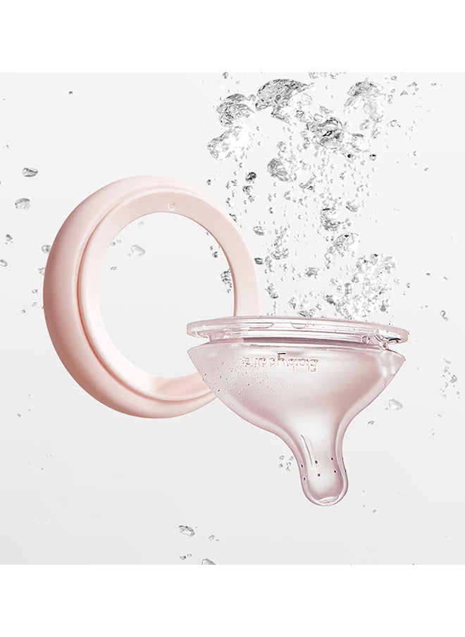 Babycare - Nopayon Pro Bottle, Pink, 160 ml, Small Flow, BPA-Free, Anti-Colic Design, Non-Toxic, Leak-Proof, Soft Silicone Nipple, Easy to Clean, Safe for Babies, Ideal for Feeding Transition