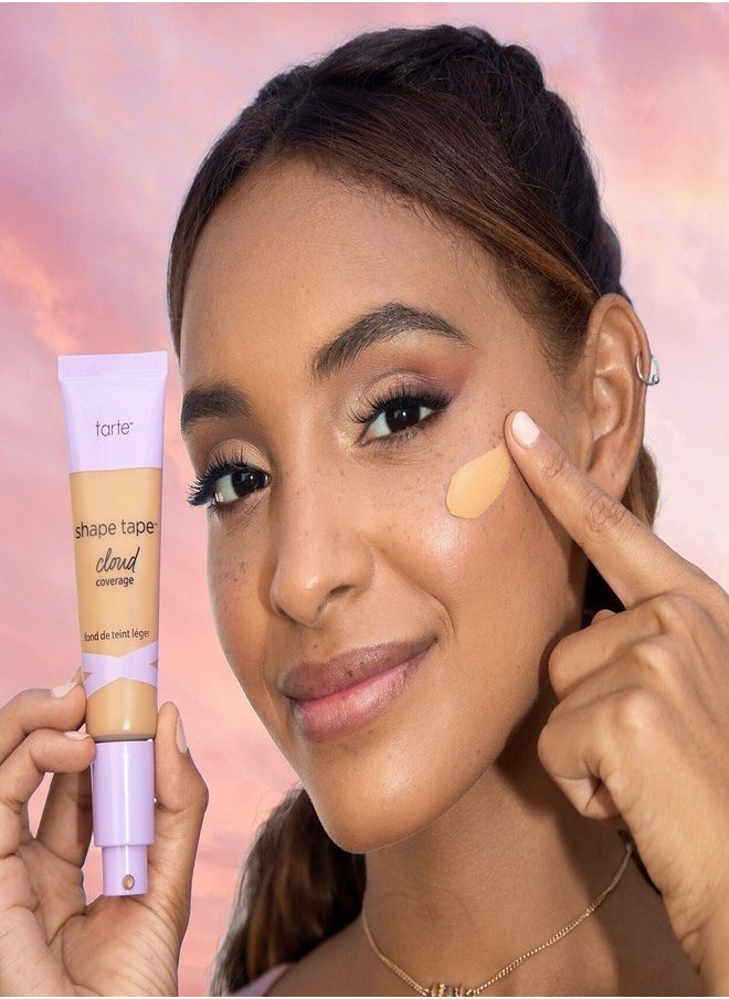 Tarte Cosmetics shape tape™ cloud Foundation (37N Medium-Tan Neutral+ net 30 mL)