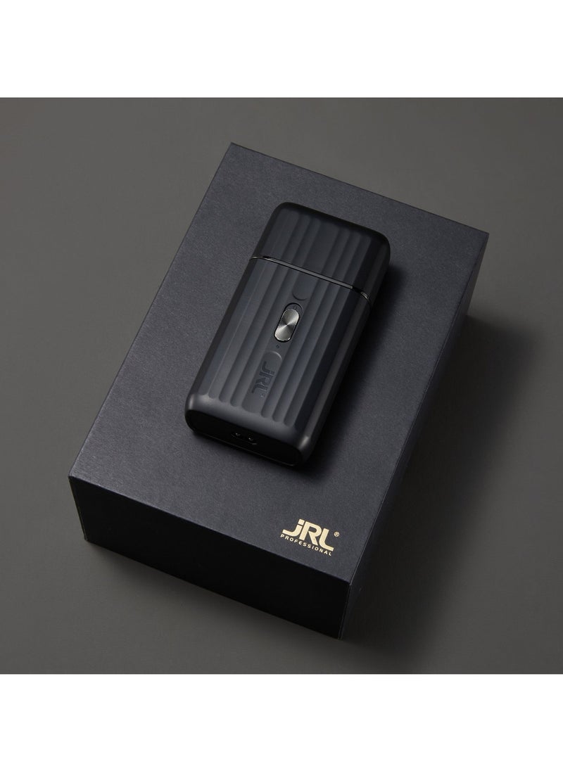 JRL Onyx SF Pro Shaver | Compact Cordless Foil Shaver with Soft-Touch Ergonomic Design | Close, Smooth & Irritation-Free Shave | Long Battery Life | Black