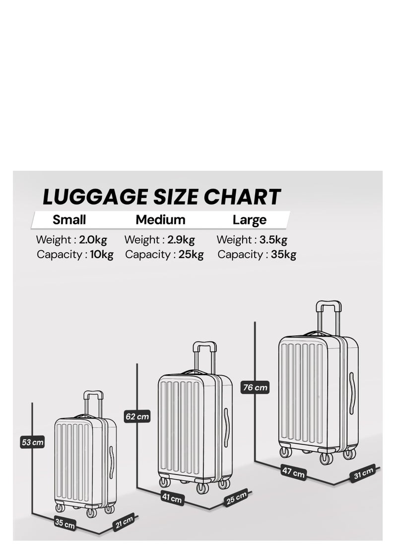 Durable Luggage Sets PPXL007 Suitcase Travel Bag and Lightweight Luggage Bag Unbreakable Luggage and Travel Gear with Spinner Wheels