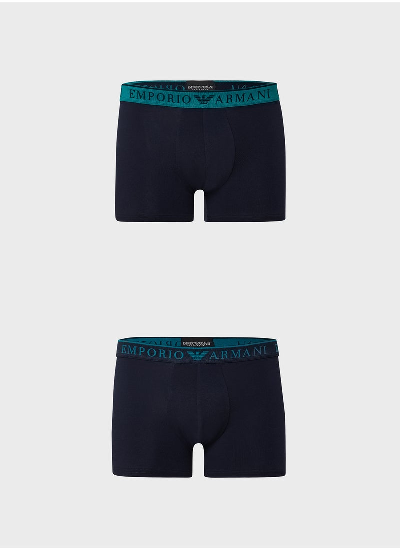 2 Pack Logo Band Boxers