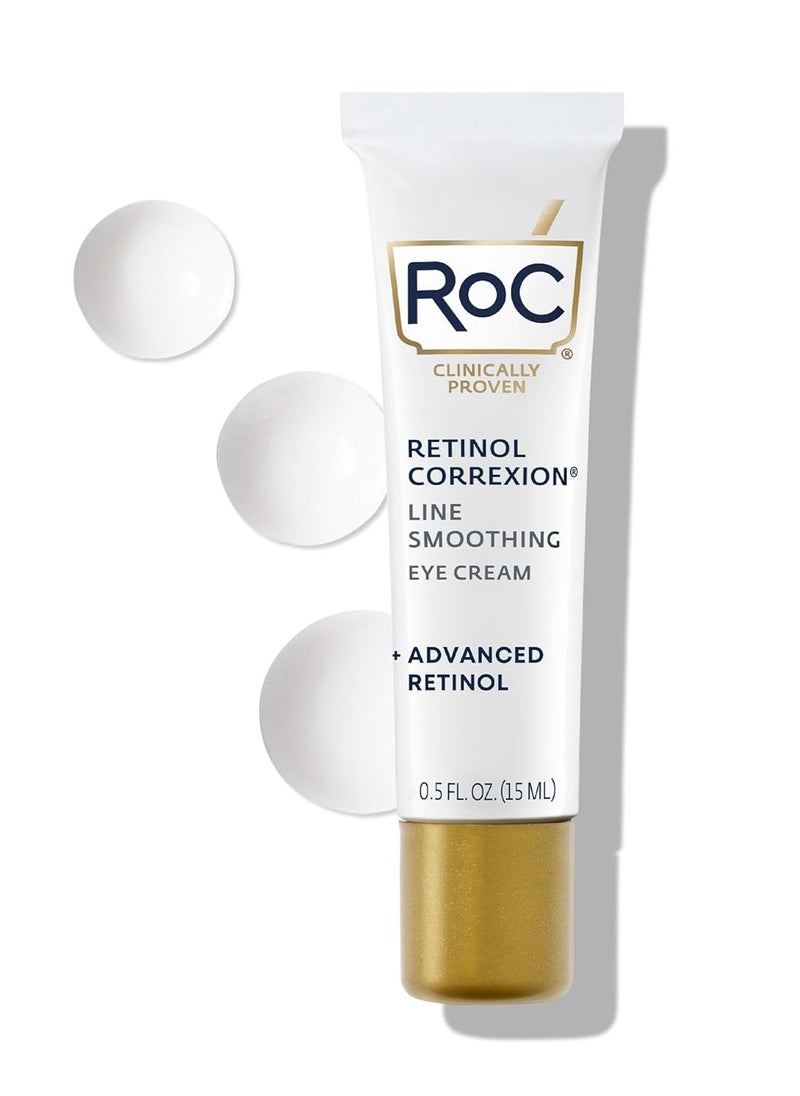 Retinol Correxion Line Smoothing Eye Cream - Advanced Retinol with Exclusive Mineral Complex - 15ml