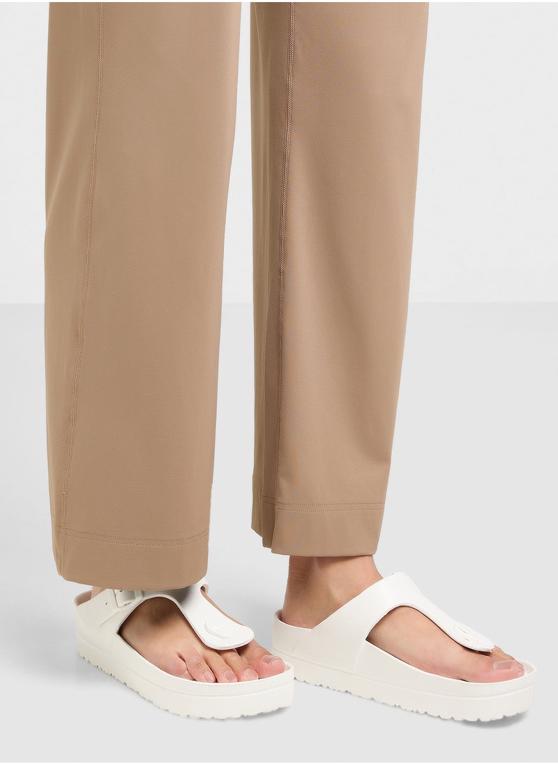 Eva Toe Chunky Flatform Flat Sandal