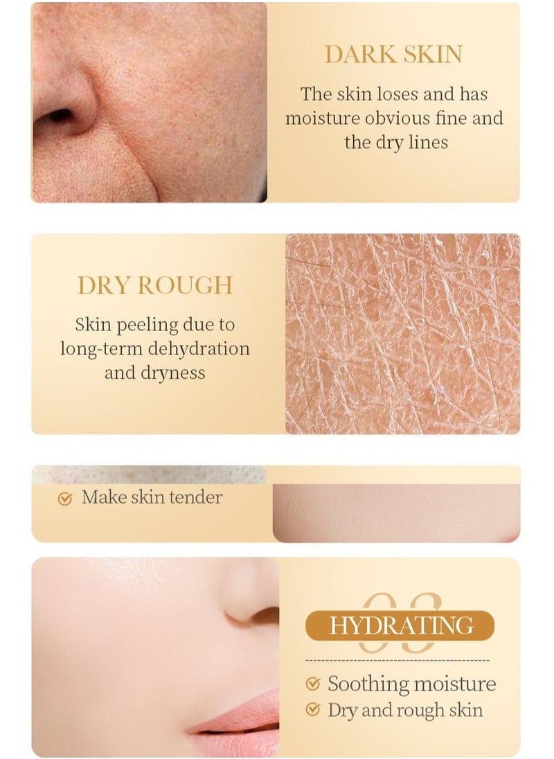 Anti-Wrinkle Collagen Cream, Moisturizing Nourishing Whitening Anti-Wrinkle Cream, Fast Absorbing Anti-Aging 100g