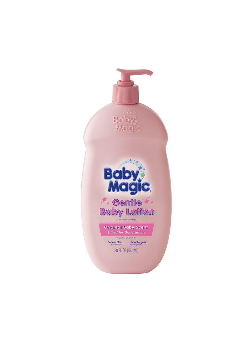 Baby Magic Gentle Baby Lotion, Original Baby Scent, 30 Ounces