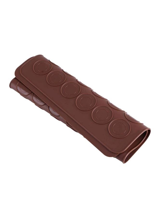 48-Cavity Non Silicone Mould Brown 38x28cm