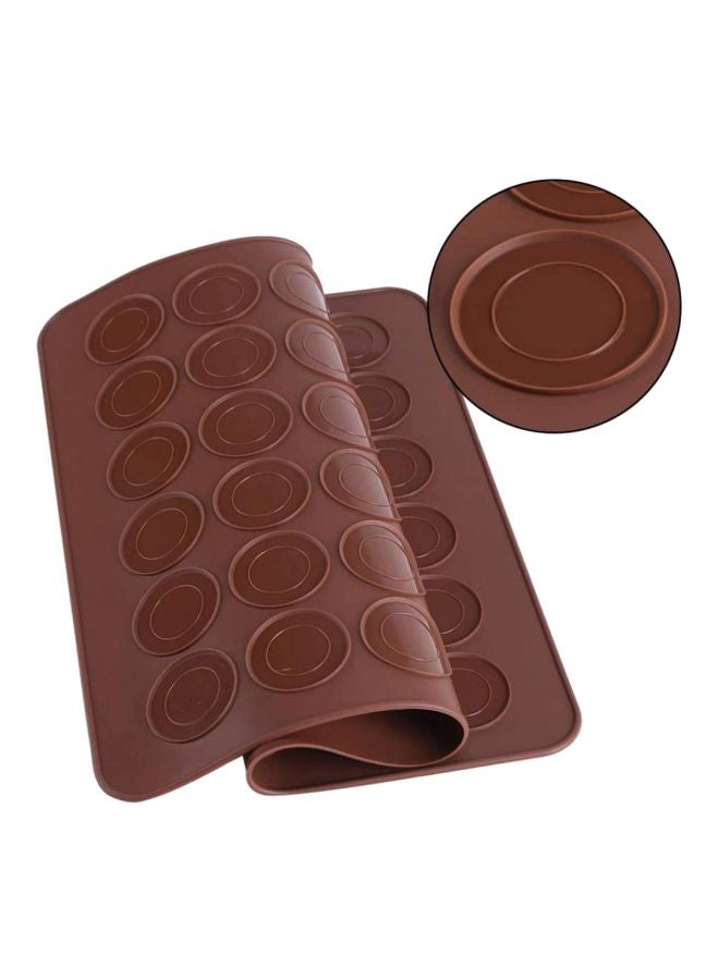 48-Cavity Non Silicone Mould Brown 38x28cm