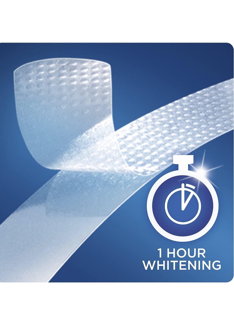 40 - Strips 3D WhiteStrips Dental Whitening kit 1-hour express result