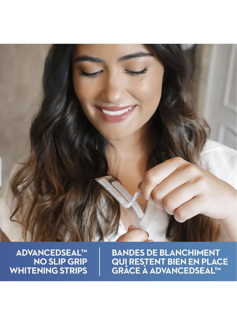 40 - Strips 3D WhiteStrips Dental Whitening kit 1-hour express result