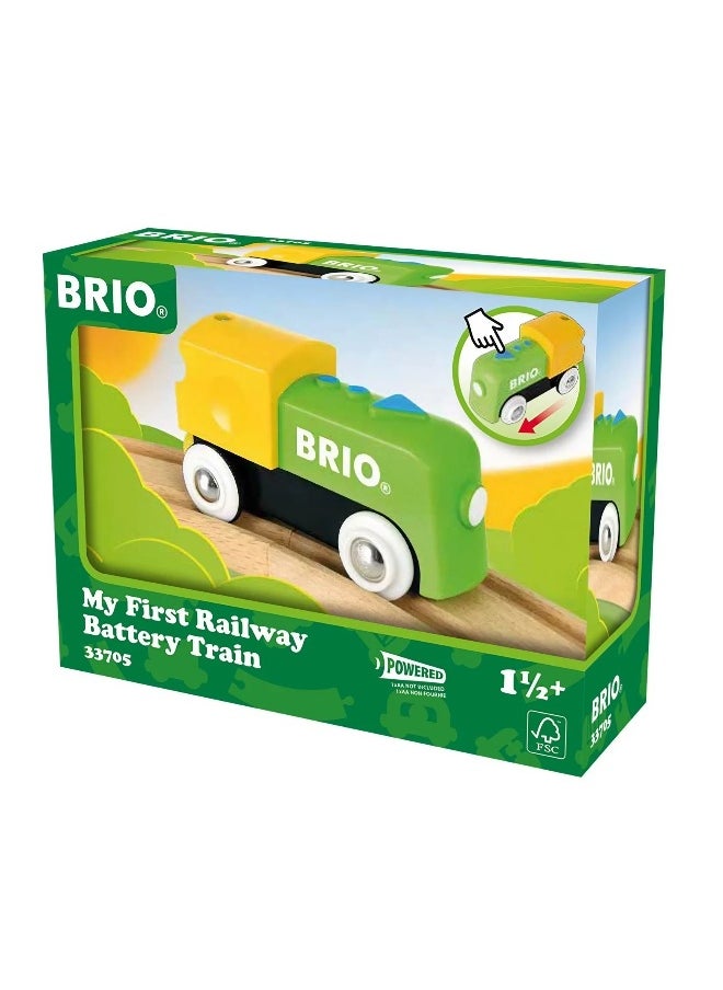 BRIO World Train My First Railway Battery Engine