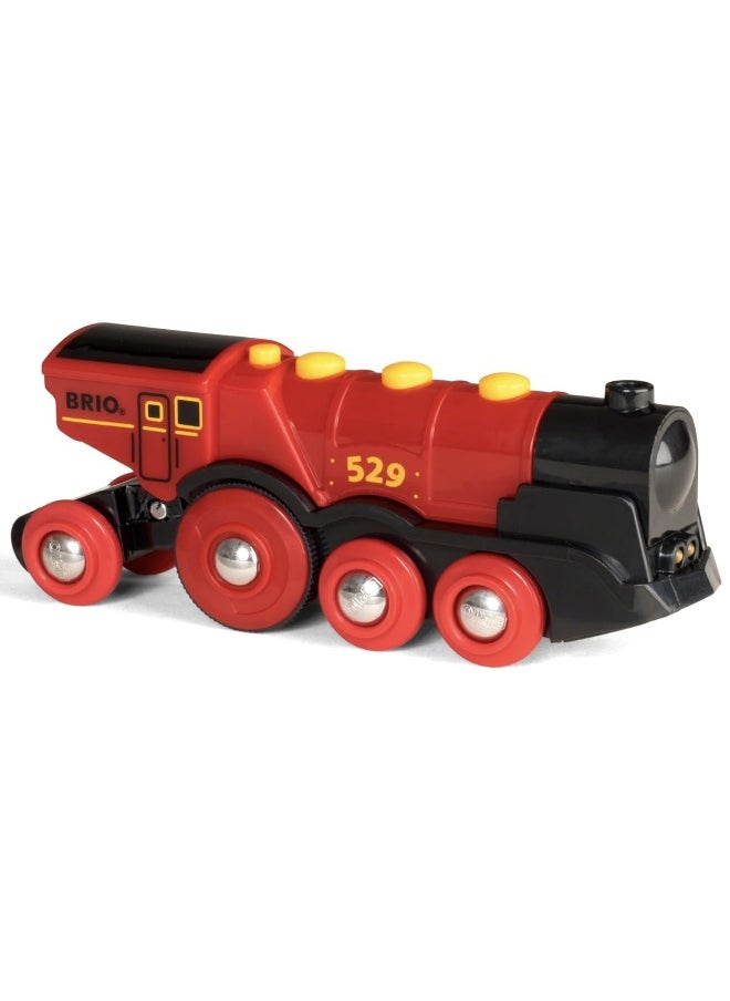 BRIO World Train Set Mighty Red Action Locomotive