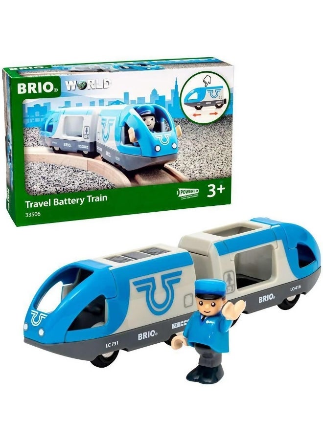 BRIO World Train Set Travel Battery Train Set (3 Pieces)