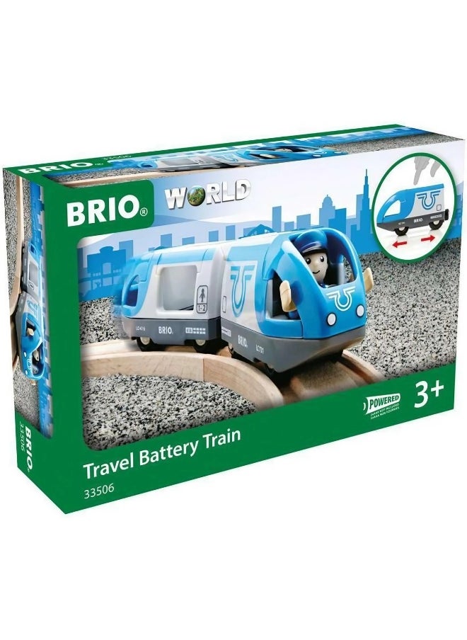 BRIO World Train Set Travel Battery Train Set (3 Pieces)