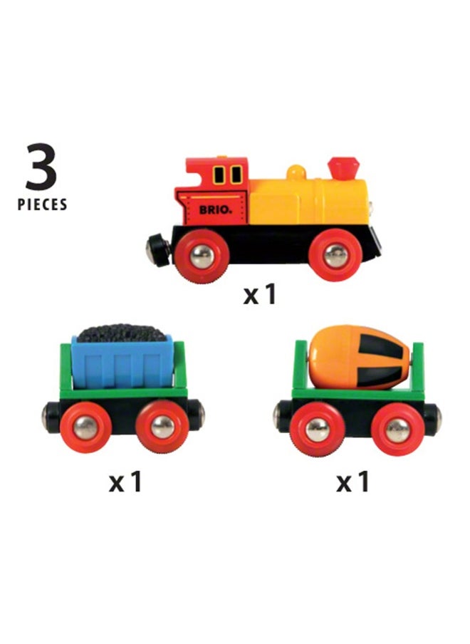 BRIO World Battery Operated Action Train Set (3 Pieces)