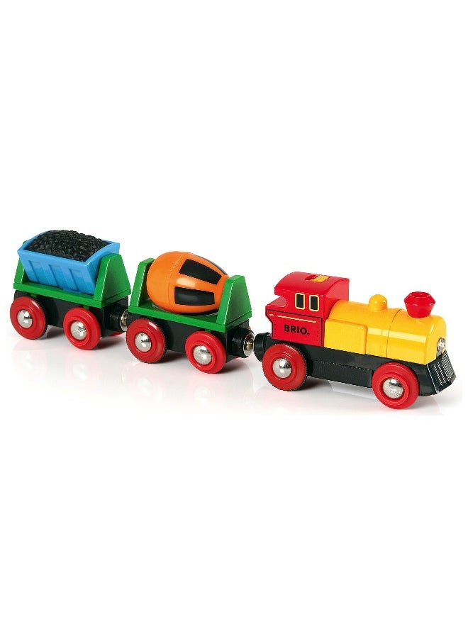 BRIO World Battery Operated Action Train Set (3 Pieces)