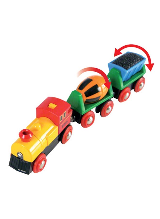 BRIO World Battery Operated Action Train Set (3 Pieces)