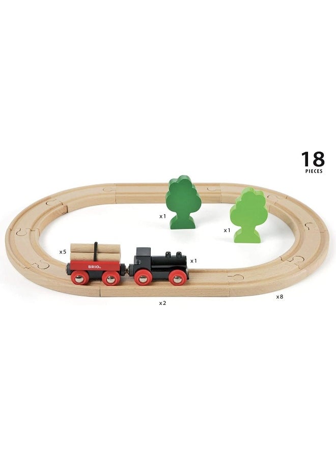 BRIO World Train Set Little Forest Train Set (18 Pieces)