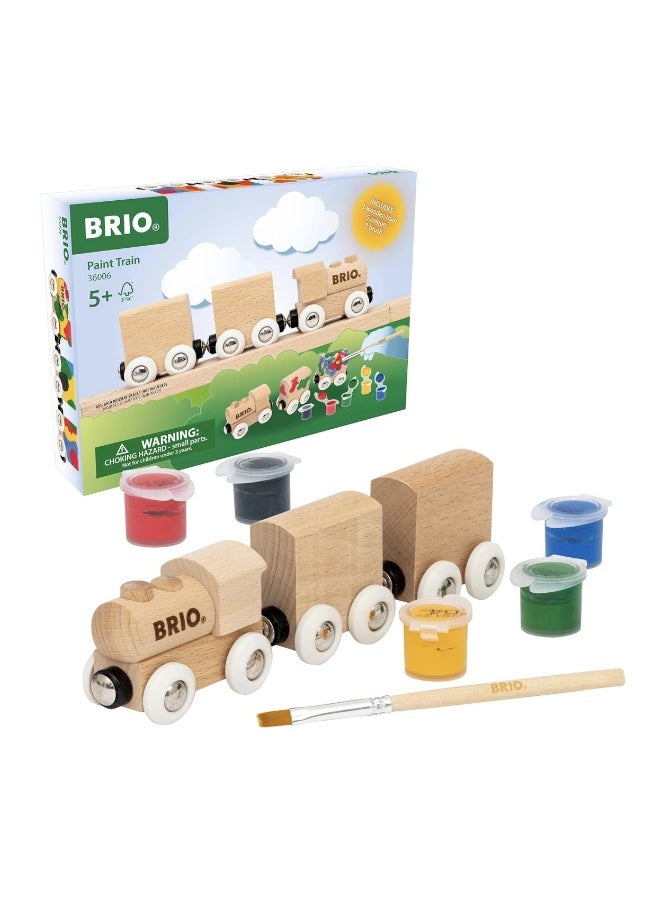 BRIO World Train Set Paint Train Set (9 Pieces)