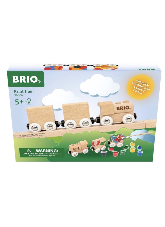 BRIO World Train Set Paint Train Set (9 Pieces)