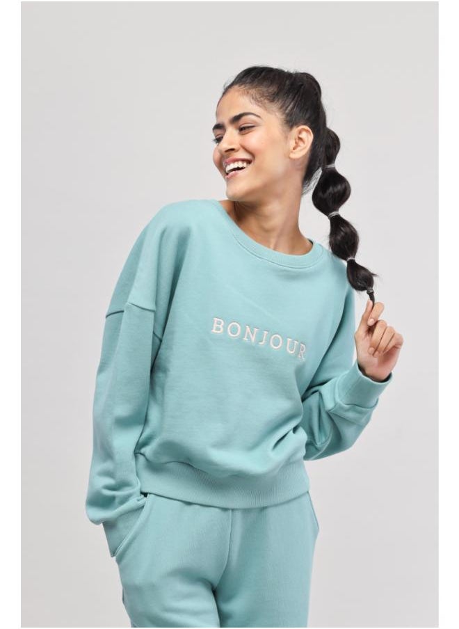 Bonjour Terry Sweatshirt