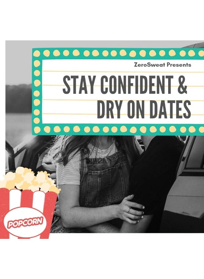 ZeroSweat Antiperspirant Deodorant | Clinical Strength Hyperhidrosis Treatment - Reduces Armpit Sweat 1.2 Fl.Oz (1 Pack)