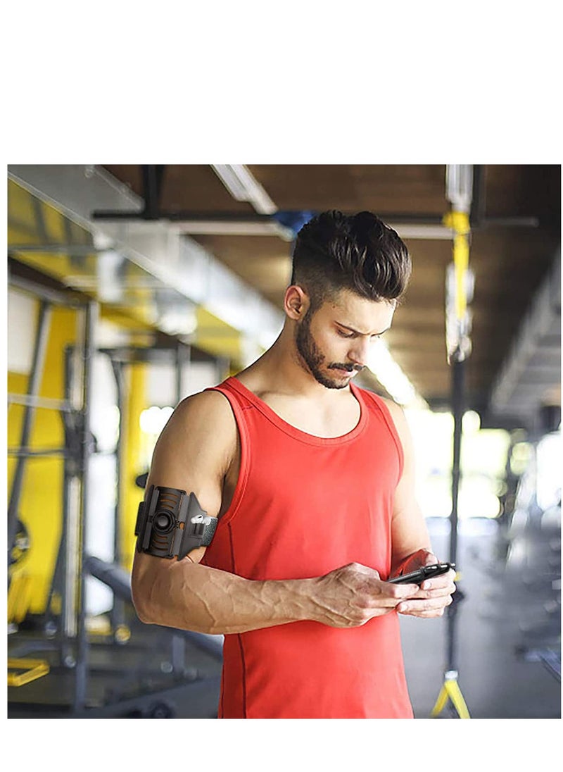 Running Armband 360° Rotatable Wristband Mobile Phone Holder for Jogging (iPhone 11 Pro Max,/11/Xs/X/8 Plus/7/6, Galaxy S20/S10/S10e/S9, Android Works Well)