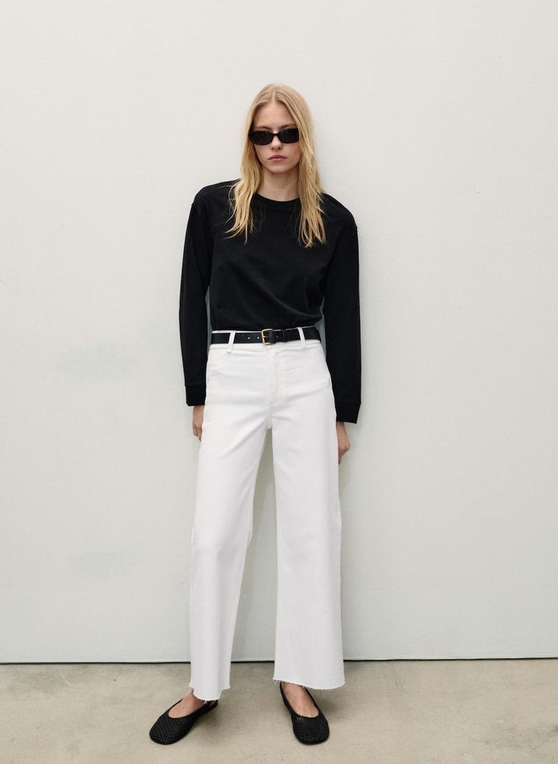 Catherin Culotte High-Rise Jeans