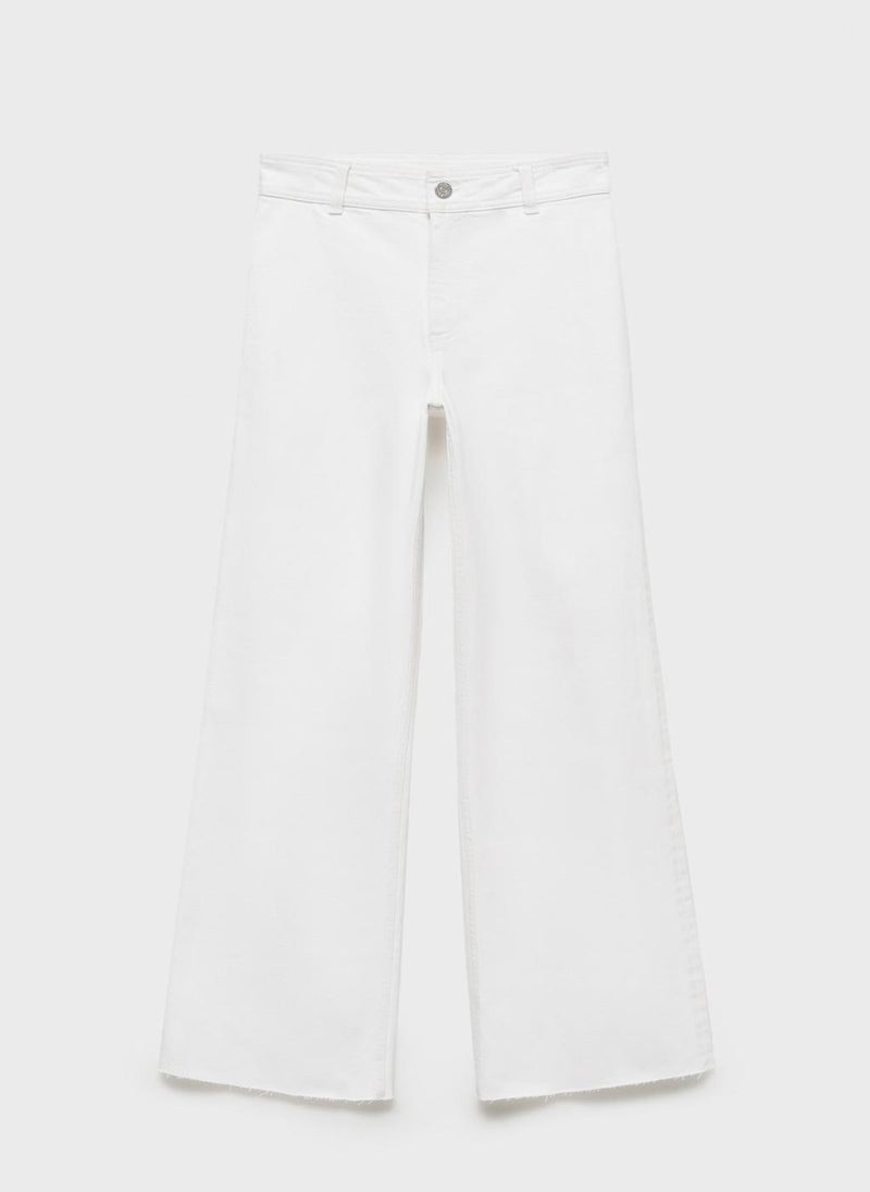 Catherin Culotte High-Rise Jeans