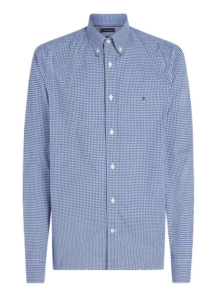 Regular Fit Flex Cotton Poplin Gingham Shirt