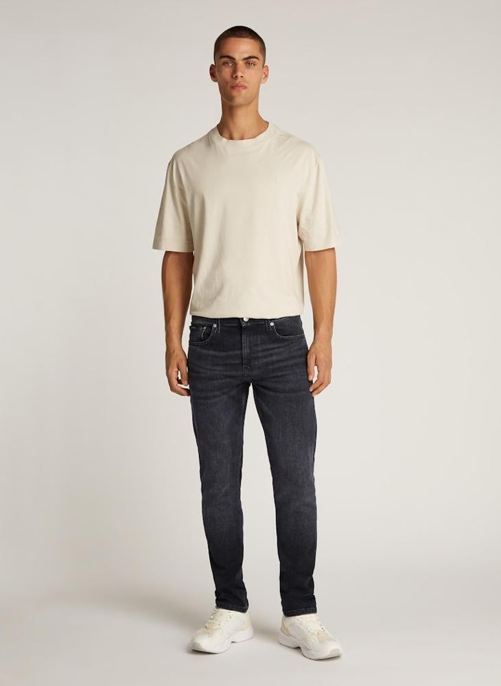 Slim Fit Rinse Wash Jeans