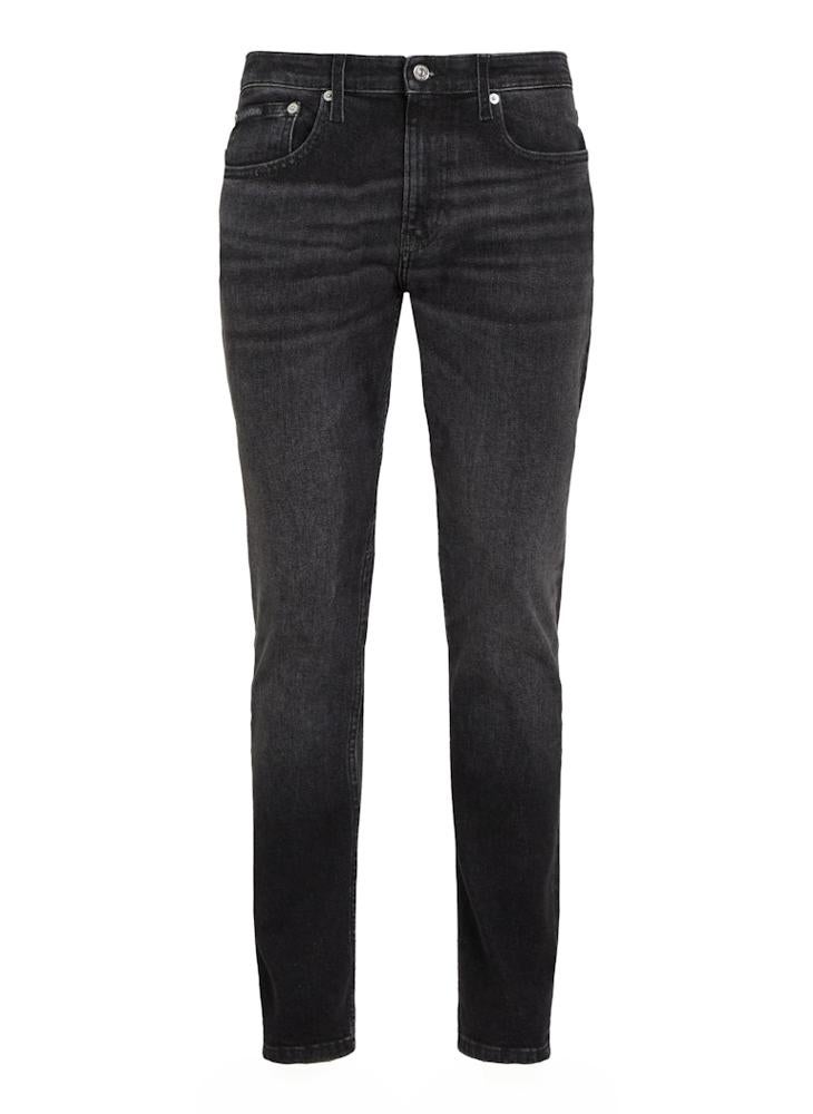 Slim Fit Rinse Wash Jeans
