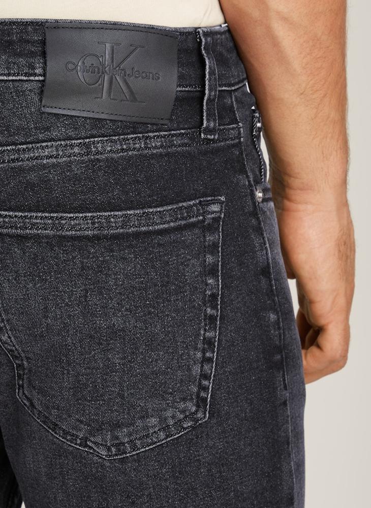 Slim Fit Rinse Wash Jeans