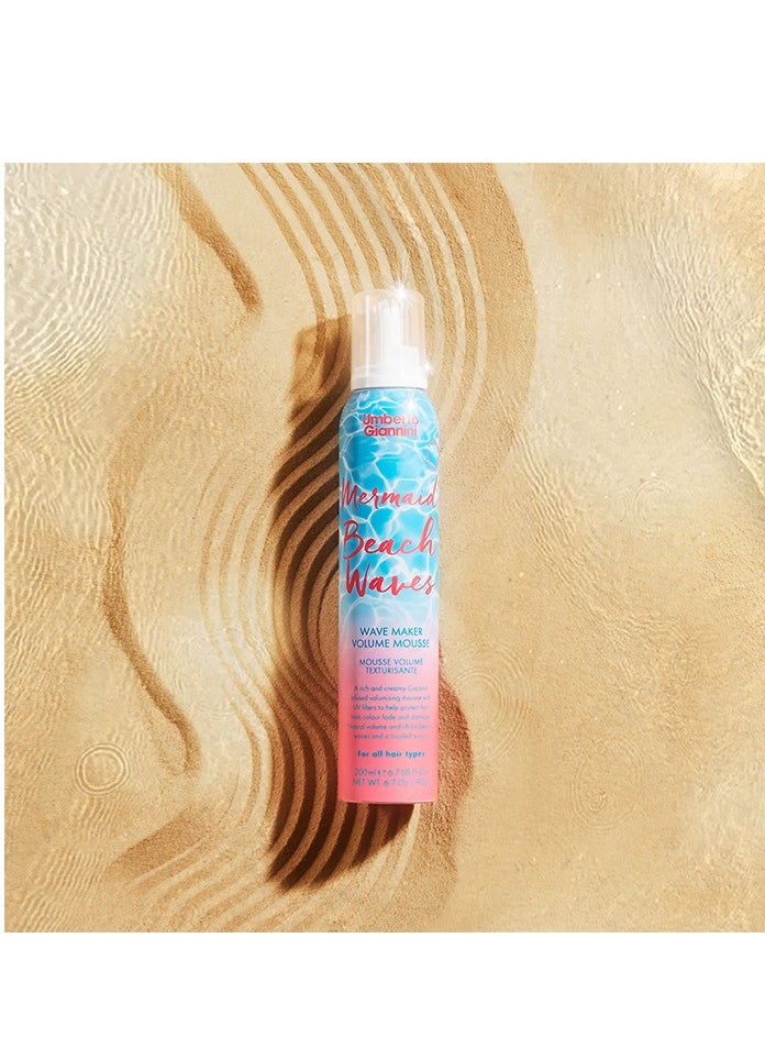 Mermaid Beach Waves Wave Maker Volume Mousse 200ml