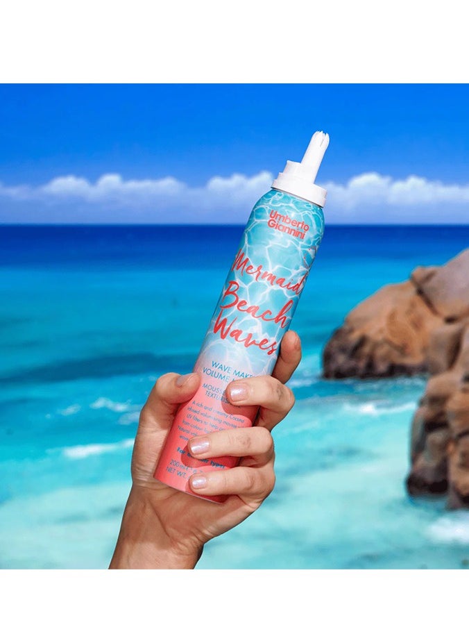 Mermaid Beach Waves Wave Maker Volume Mousse 200ml